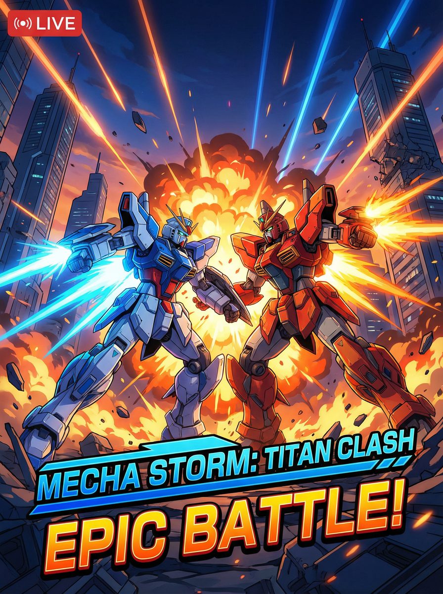 猎奇动漫-机甲风暴