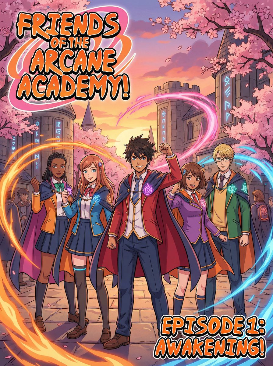 猎奇动漫-魔法学院